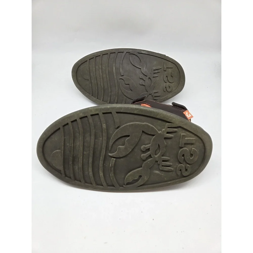 THE SHORE SHOE‎ TSS Men Women Brown orange Stability Sandals SZ M9 W11 beach
